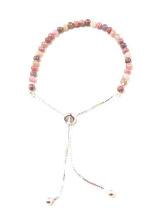 bracelet-rose-en-rhodochrosite-chaine-argent