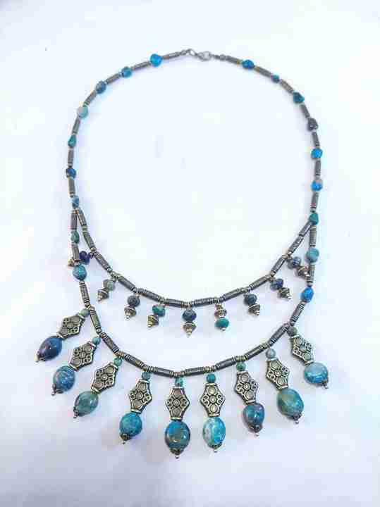 collier-turquoise-en-chrysocolle-style-tribal-les-creations-de-marion